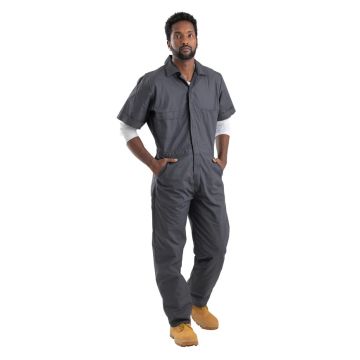 HERITAGE SHORT SLEEVE POPLIN COVERALL